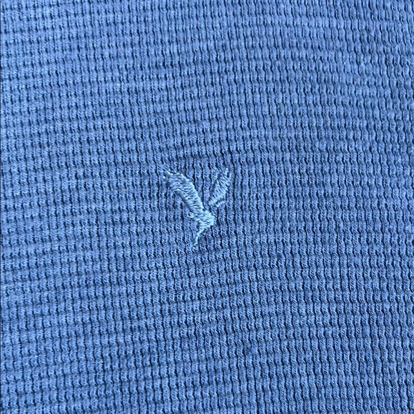 American Eagle Blue Long Sleeve Shirt - Picture 3 of 3